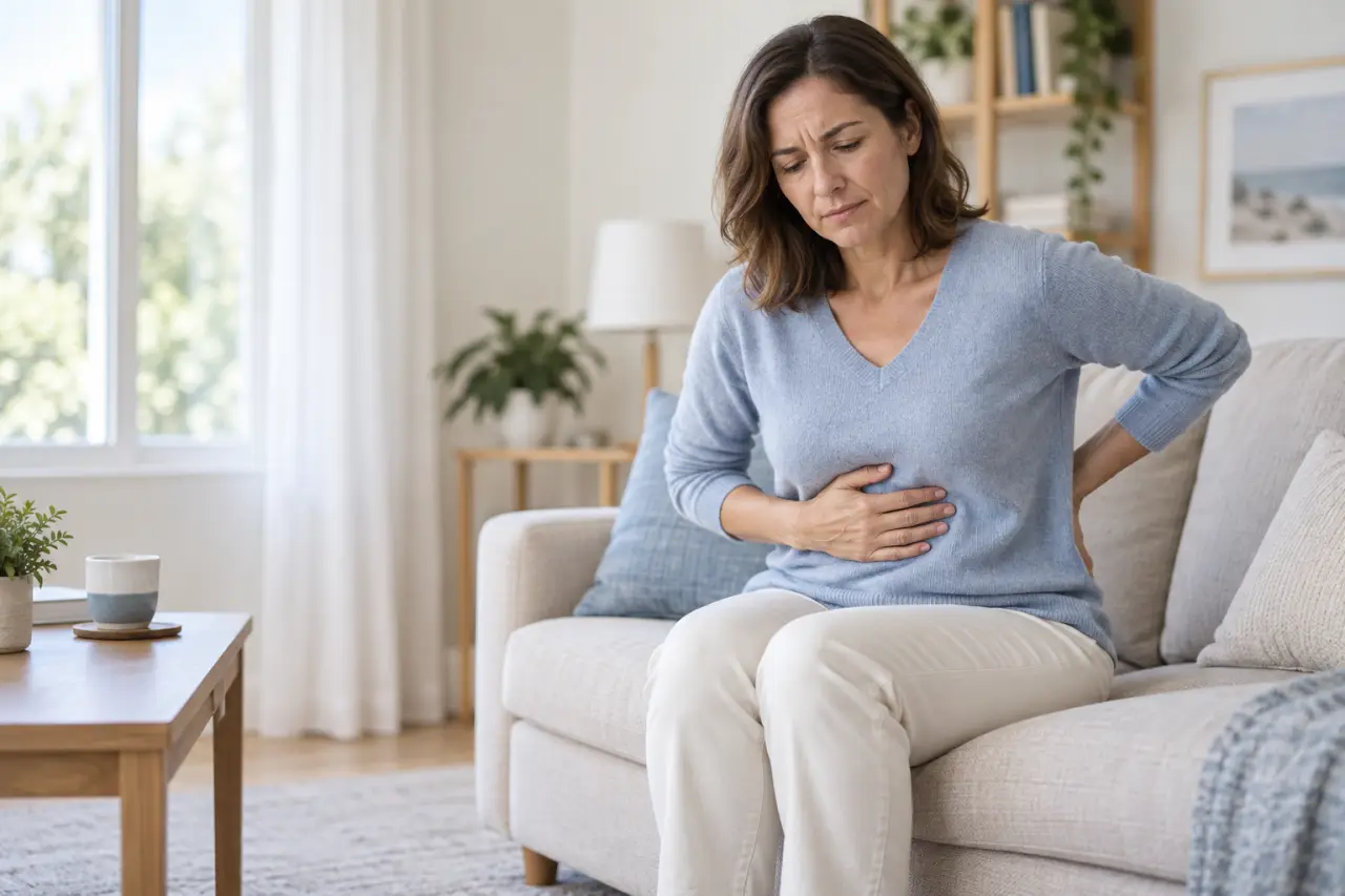 Douleur au dos et à l’estomac : les signes qui nécessitent un avis rapide